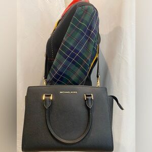 Michael Kors Black Satchel Bag